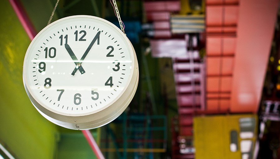 Reloj horario laboral