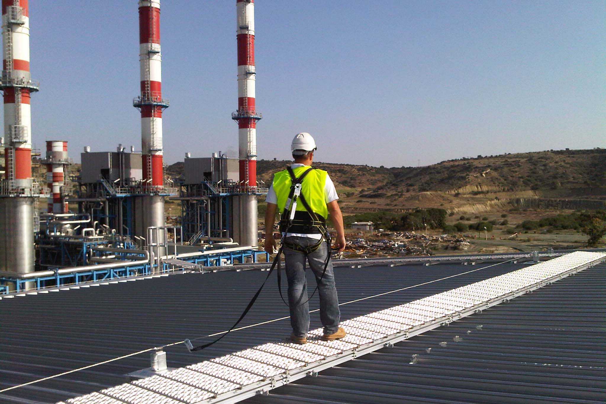 Linea De Vida Horizontal Planta Petroquimica